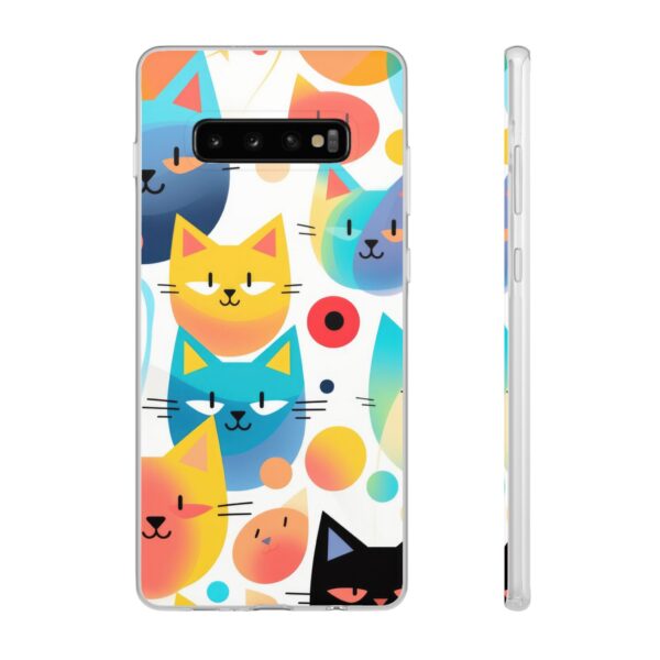 Funny Cat Flexi Cases For iPhone and Samsung - Image 115