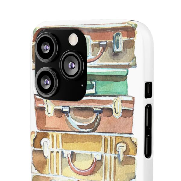 Suitcases stack Snap Cases Custom Phone Cases For Samsung Google Pixel and iPhone Lines - Image 96