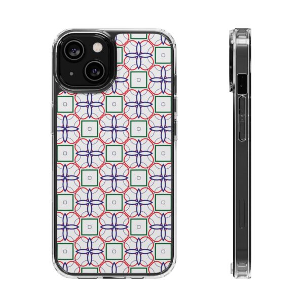 Intricate Geometric Design Clear Cases For iPhone & Samsung - Image 52