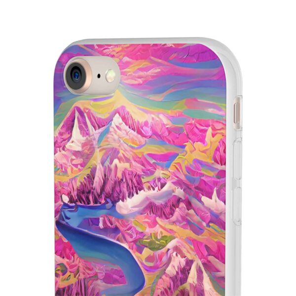 Rainbow Designs Colorful Nature On Flexi Cases Custom Phone Cases For iPhone and Samsung Series - Image 2