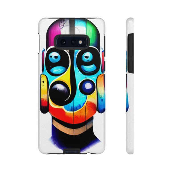 Rainbow Designs Robot On Tough Cases Custom Phone Cases For iPhone Google Pixel and Samsung Series - Image 13