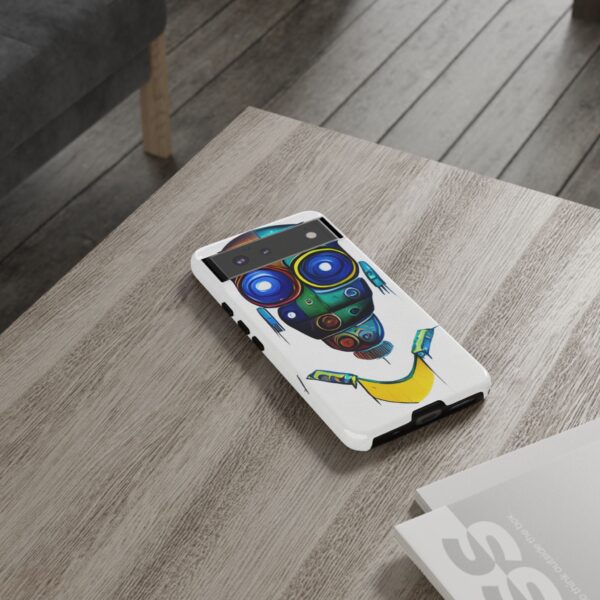 Rainbow Designs Robot On Tough Cases Custom Phone Cases For iPhone Google Pixel and Samsung Series - Image 48