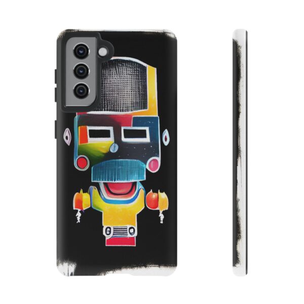 Rainbow Designs Robot On Tough Cases Custom Phone Cases For iPhone Google Pixel and Samsung Series - Image 57