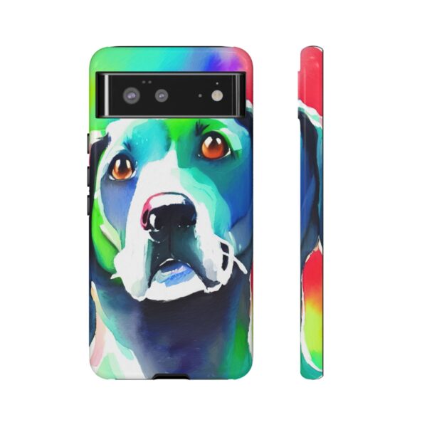 Dog Portrait On Tough Cases Custom Phone Cases For iPhone Google Pixel and Samsung Series - Image 71