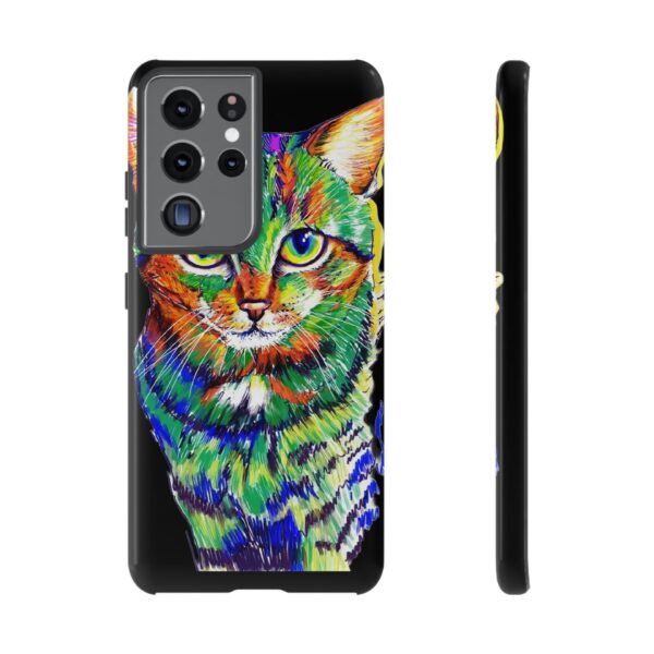 Rainbow Designs Master Cat On Tough Cases Custom Phone Cases For iPhone Google Pixel and Samsung Series - Image 63