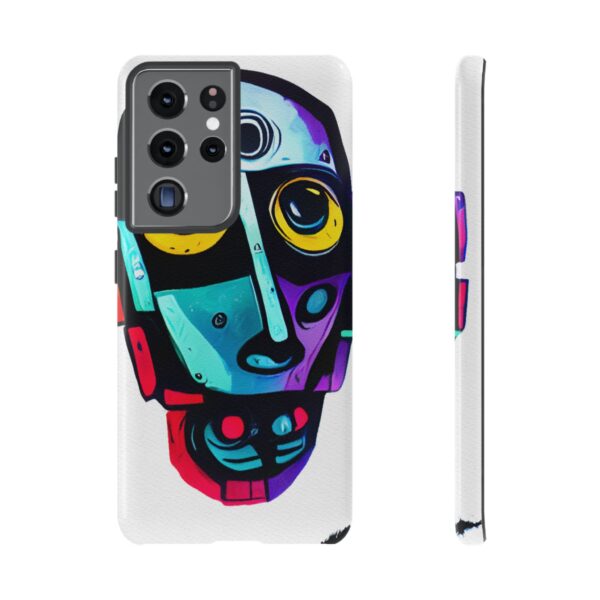 Rainbow Designs Robot On Tough Cases Custom Phone Cases For iPhone Google Pixel and Samsung Series - Image 63