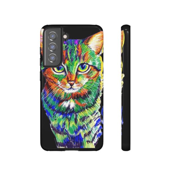 Rainbow Designs Master Cat On Tough Cases Custom Phone Cases For iPhone Google Pixel and Samsung Series - Image 75