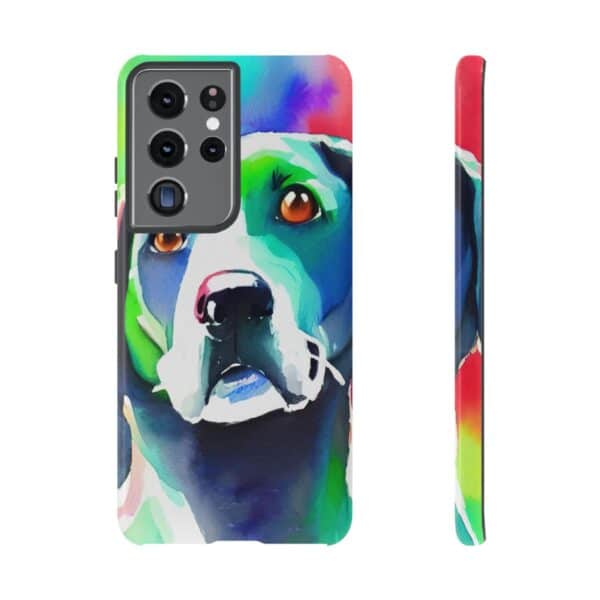 Dog Portrait On Tough Cases Custom Phone Cases For iPhone Google Pixel and Samsung Series - Image 63