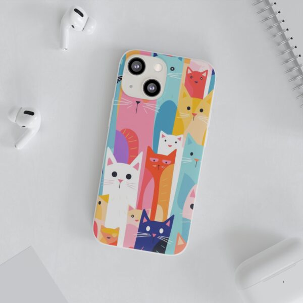 Cute Kitten Flexi Cases 3 For iPhone and Samsung - Image 141