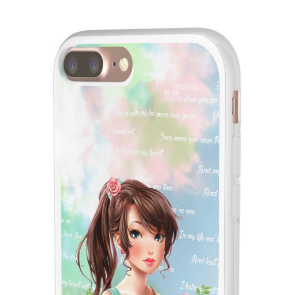 Girl With Flowers Flexi Cases for Samsung and iPhone - Image 112