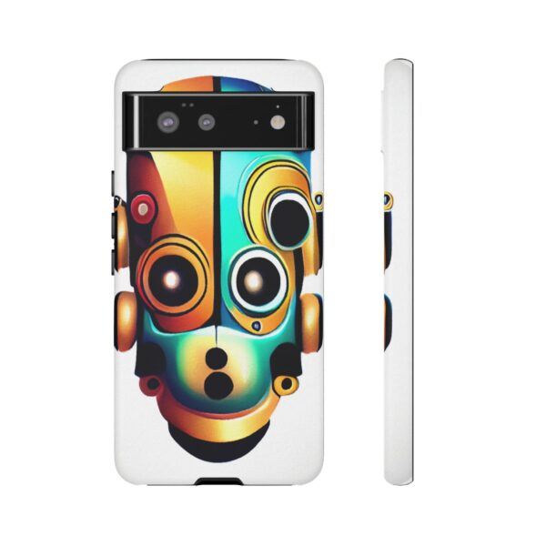 Rainbow Designs Robot On Tough Cases Custom Phone Cases For iPhone Google Pixel and Samsung Series - Image 73