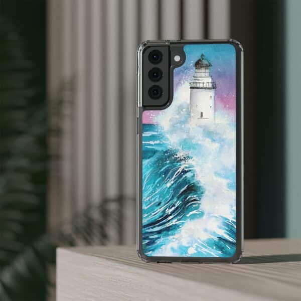 Crashing Waves Clear Case 🌊 for the enchanting iPhone 14! 📱✨ - Image 18