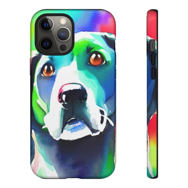 Dog Portrait On Tough Cases Custom Phone Cases For iPhone Google Pixel and Samsung Series - Image 37