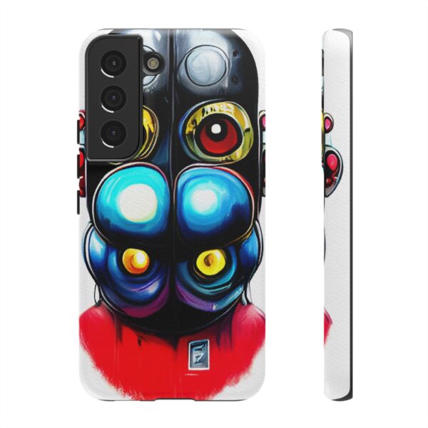 Rainbow Designs Robot On Tough Cases Custom Phone Cases For iPhone Google Pixel and Samsung Series - Image 85