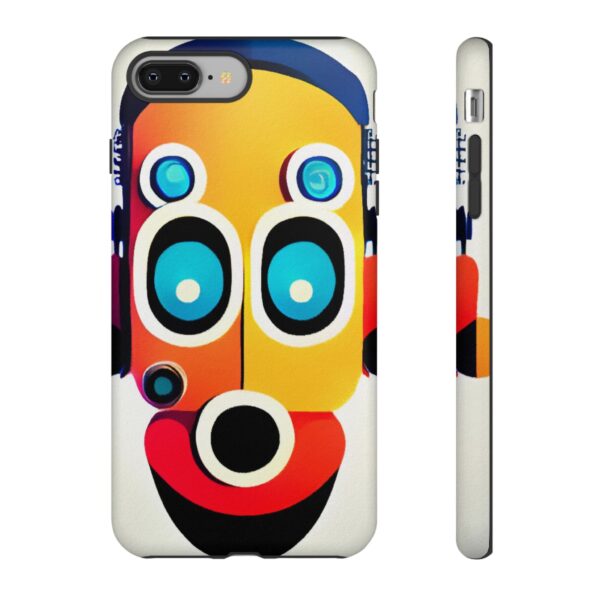 Rainbow Designs Robot On Tough Cases Custom Phone Cases For iPhone Google Pixel and Samsung Series - Image 4