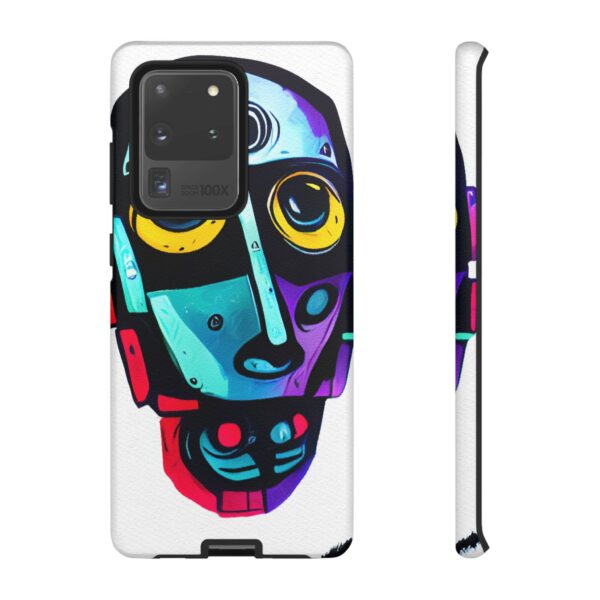 Rainbow Designs Robot On Tough Cases Custom Phone Cases For iPhone Google Pixel and Samsung Series - Image 28