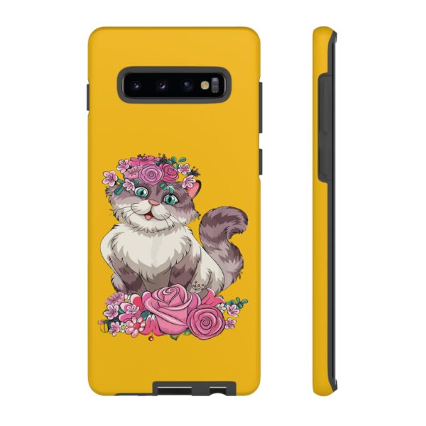 Rainbow Designs Cute Cat On Tough Cases Custom Phone Cases For iPhone Google Pixel and Samsung Series - Image 17