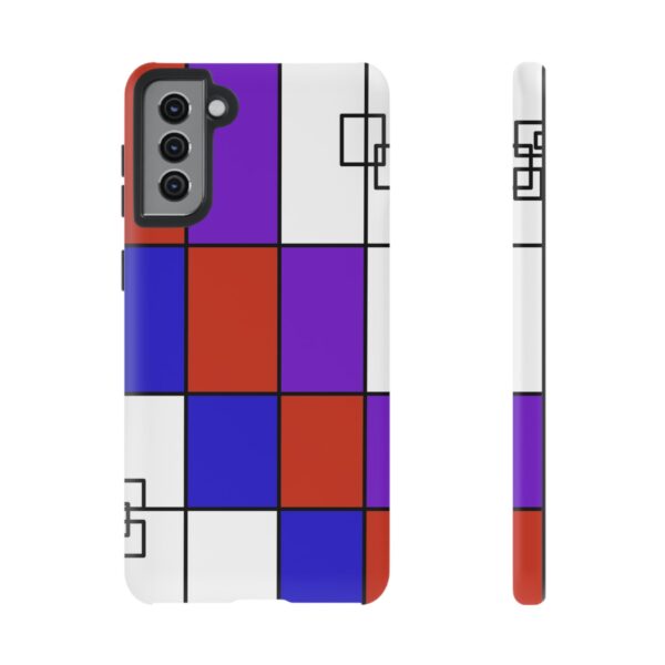 Rainbow Designs Mondrian Art On Tough Cases Custom Phone Cases For iPhone Google Pixel and Samsung Series - Image 61