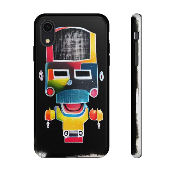 Rainbow Designs Robot On Tough Cases Custom Phone Cases For iPhone Google Pixel and Samsung Series - Image 7