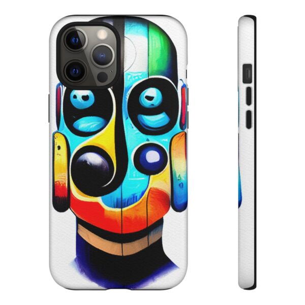 Rainbow Designs Robot On Tough Cases Custom Phone Cases For iPhone Google Pixel and Samsung Series - Image 38