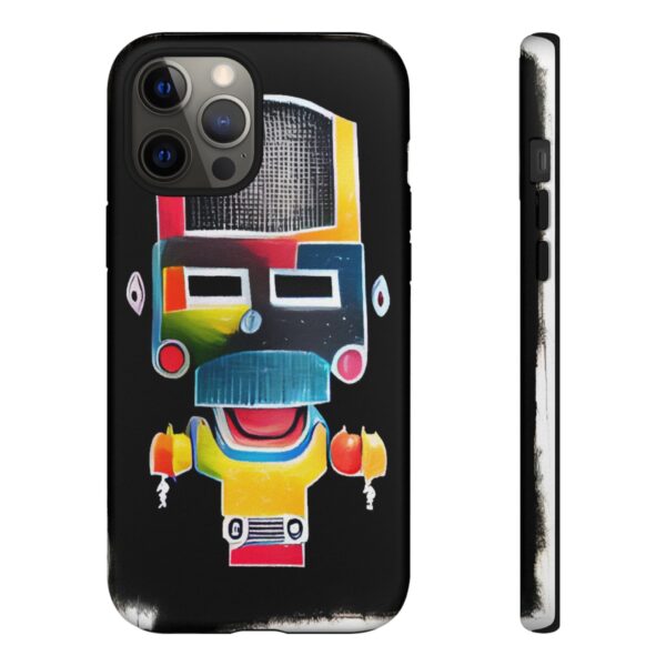 Rainbow Designs Robot On Tough Cases Custom Phone Cases For iPhone Google Pixel and Samsung Series - Image 38