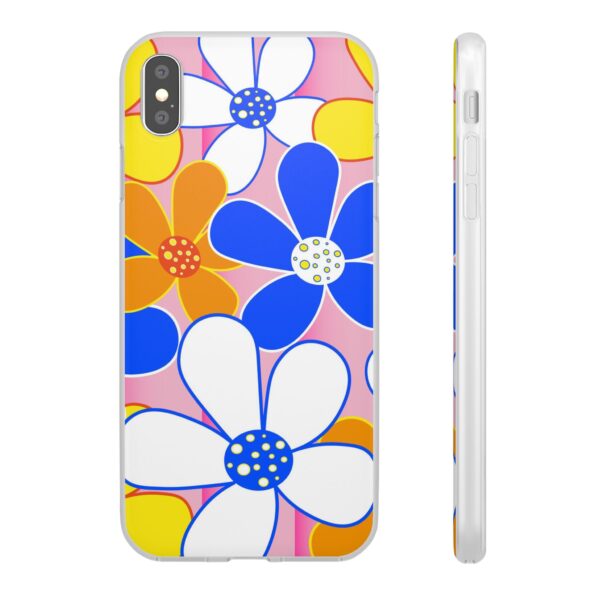 Cartoon Flowers Flexi Cases For iPhone and Samsung - Image 107