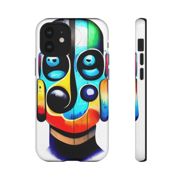 Rainbow Designs Robot On Tough Cases Custom Phone Cases For iPhone Google Pixel and Samsung Series - Image 31