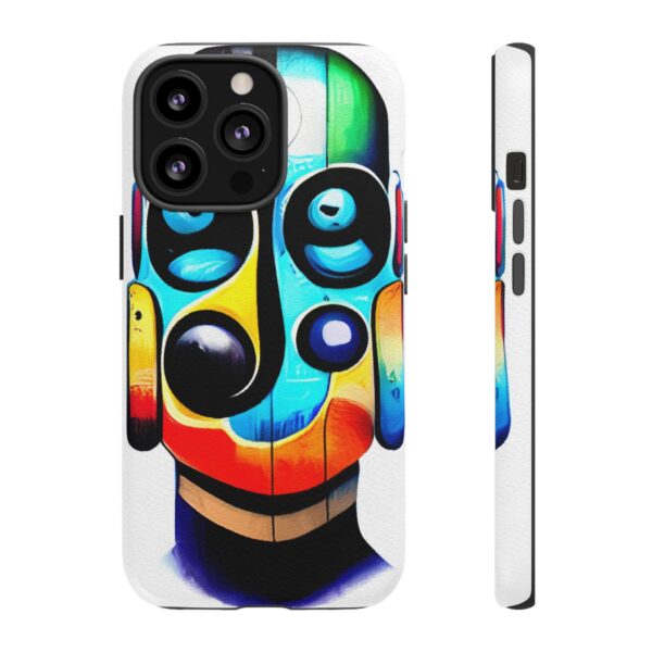 Rainbow Designs Robot On Tough Cases Custom Phone Cases For iPhone Google Pixel and Samsung Series - Image 49