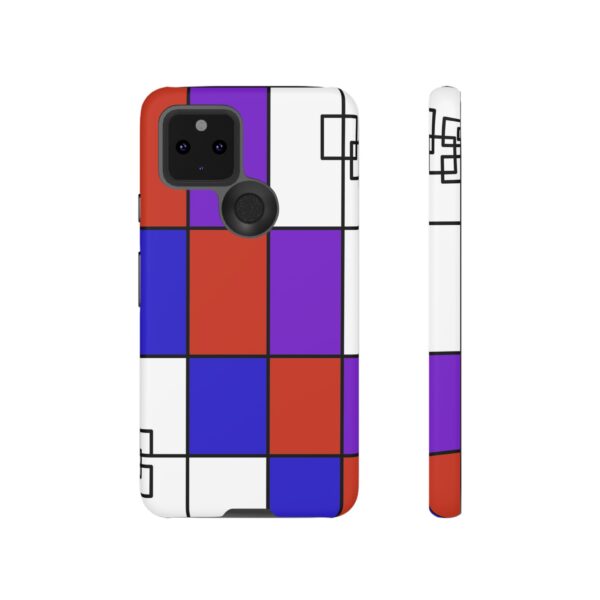 Rainbow Designs Mondrian Art On Tough Cases Custom Phone Cases For iPhone Google Pixel and Samsung Series - Image 69