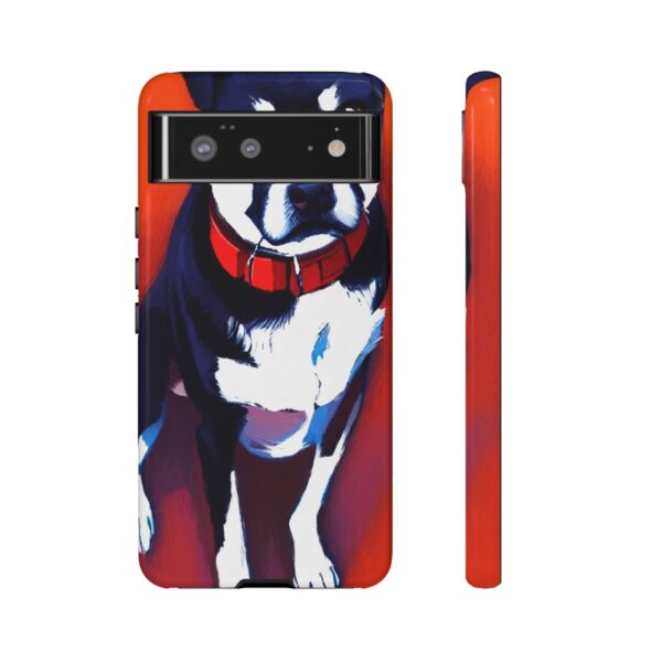 Rainbow Designs Dog Portrait On Tough Cases Custom Phone Cases For iPhone Google Pixel and Samsung Series. - Image 71