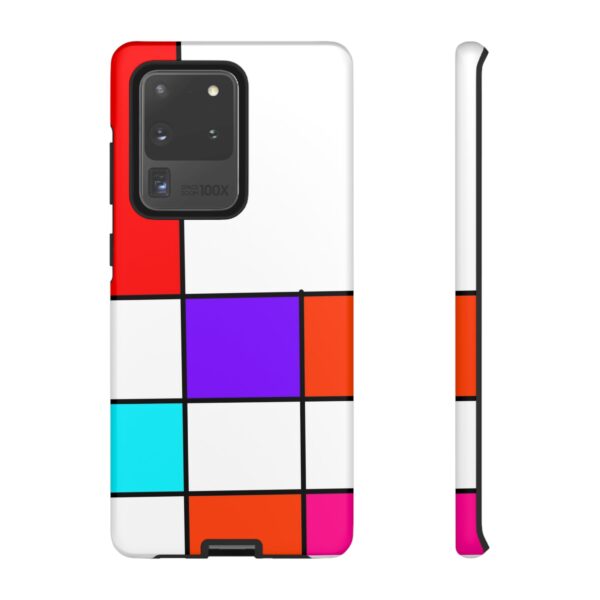 Rainbow Designs Mondrian Art On Tough Cases Custom Phone Cases For iPhone Google Pixel and Samsung Series - Image 28