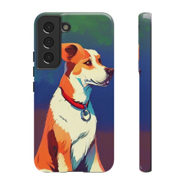 Rainbow Designs Dog Portrait On Tough Cases Custom Phone Cases For iPhone Google Pixel and Samsung Series - Image 83