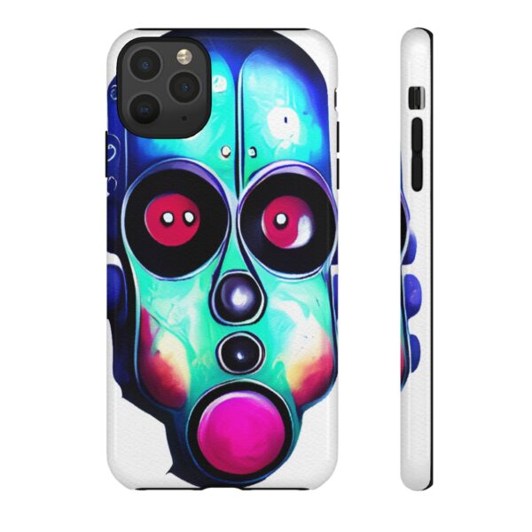 Rainbow Designs Robot On Tough Cases Custom Phone Cases For iPhone Google Pixel and Samsung Series - Image 23