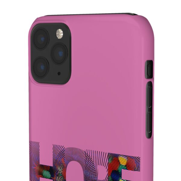 Rainbow Designs "HOPE" On Snap Cases For iPhone  and Samsung - Image 50