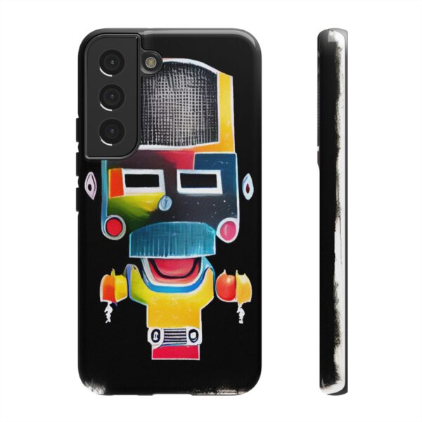 Rainbow Designs Robot On Tough Cases Custom Phone Cases For iPhone Google Pixel and Samsung Series - Image 83