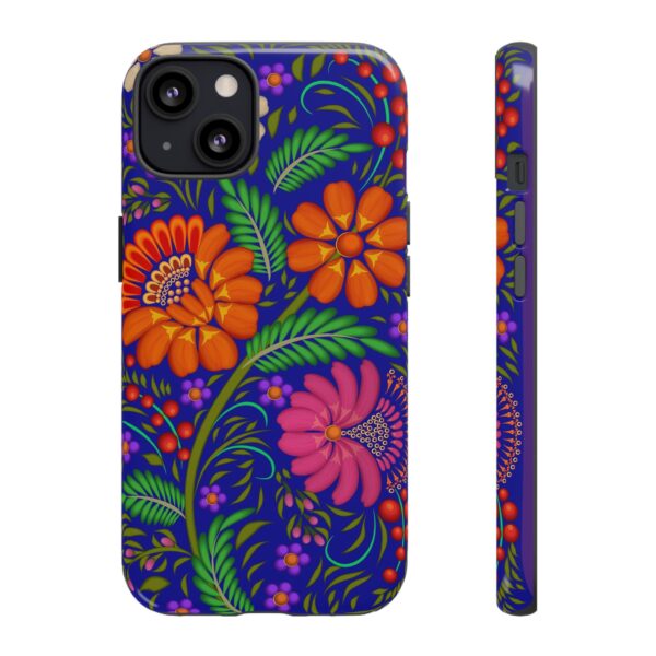 Rainbow Designs Bright Flowers painting On Tough Cases Custom Phone Cases For iPhone Google Pixel and Samsung Series - Image 39