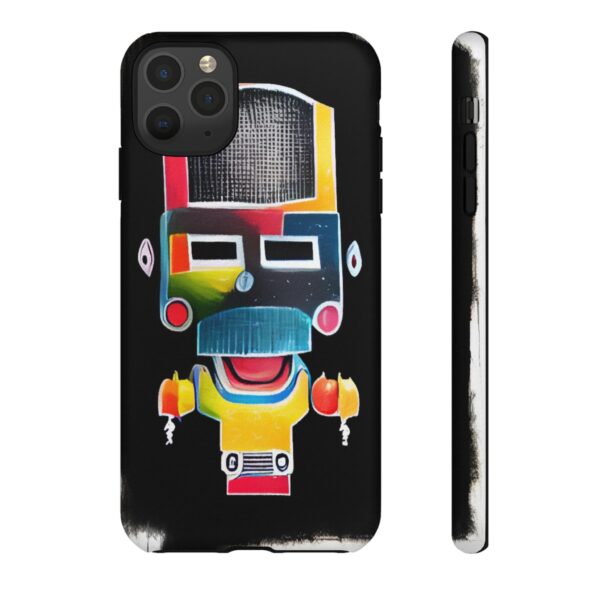 Rainbow Designs Robot On Tough Cases Custom Phone Cases For iPhone Google Pixel and Samsung Series - Image 24