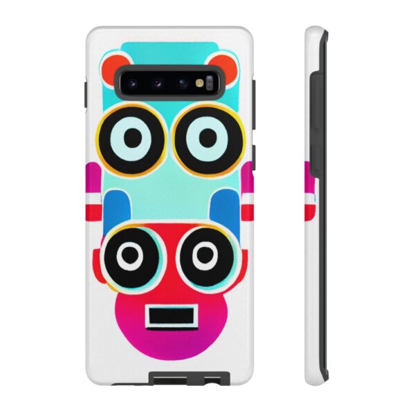 Rainbow Designs Robot On Tough Cases Custom Phone Cases For iPhone Google Pixel and Samsung Series - Image 15