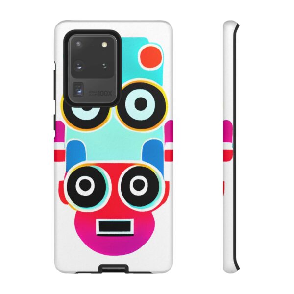 Rainbow Designs Robot On Tough Cases Custom Phone Cases For iPhone Google Pixel and Samsung Series - Image 28