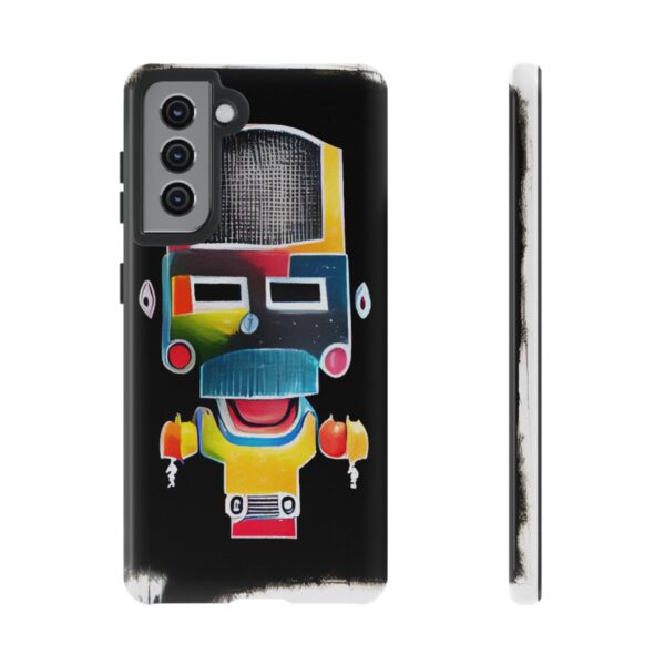 Rainbow Designs Robot On Tough Cases Custom Phone Cases For iPhone Google Pixel and Samsung Series - Image 55