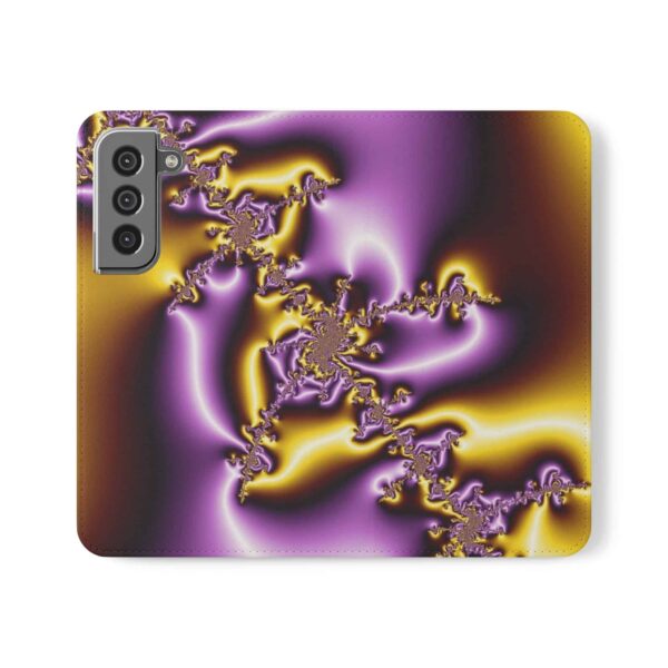 Rainbow Design Colorful Abstract Art On Flip Cases Custom Phone Cases For iPhone and Samsung Series