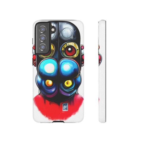 Rainbow Designs Robot On Tough Cases Custom Phone Cases For iPhone Google Pixel and Samsung Series - Image 81