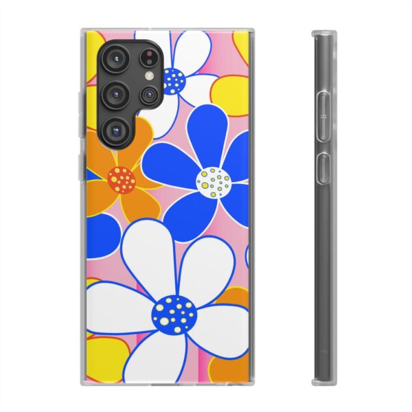 Cartoon Flowers Flexi Cases For iPhone and Samsung - Image 194