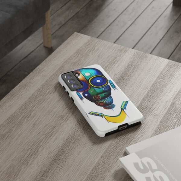 Rainbow Designs Robot On Tough Cases Custom Phone Cases For iPhone Google Pixel and Samsung Series - Image 58