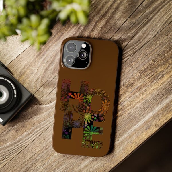 Rainbow Designs "HOPE" On Slim Phone Cases, Case-Mate For iPhone  and  Samsung - Image 37