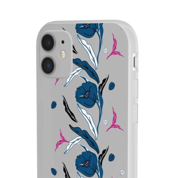 Rainbow Designs Blue Poppies On Flexi Cases Custom Phone Cases For iPhone and Samsung Series - Image 68