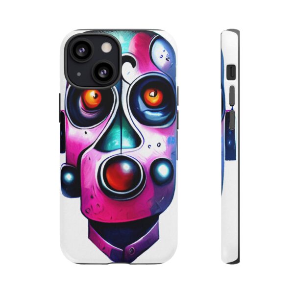 Rainbow Designs Robot On Tough Cases Custom Phone Cases For iPhone Google Pixel and Samsung Series - Image 45