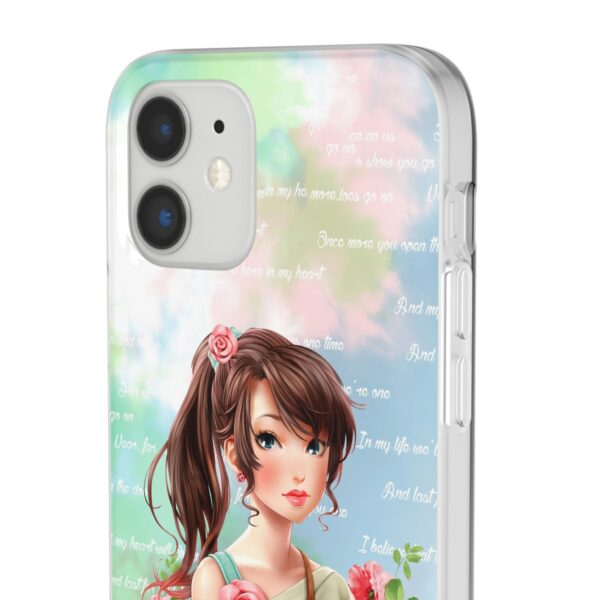 Girl With Flowers Flexi Cases for Samsung and iPhone - Image 47