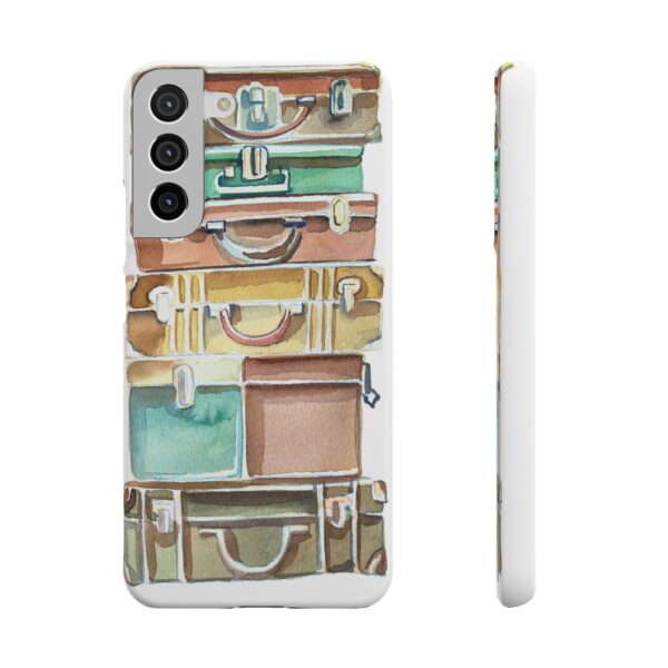 Suitcases stack Snap Cases Custom Phone Cases For Samsung Google Pixel and iPhone Lines - Image 130