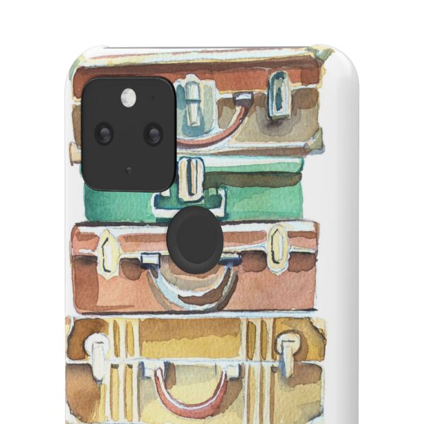 Suitcases stack Snap Cases Custom Phone Cases For Samsung Google Pixel and iPhone Lines - Image 101